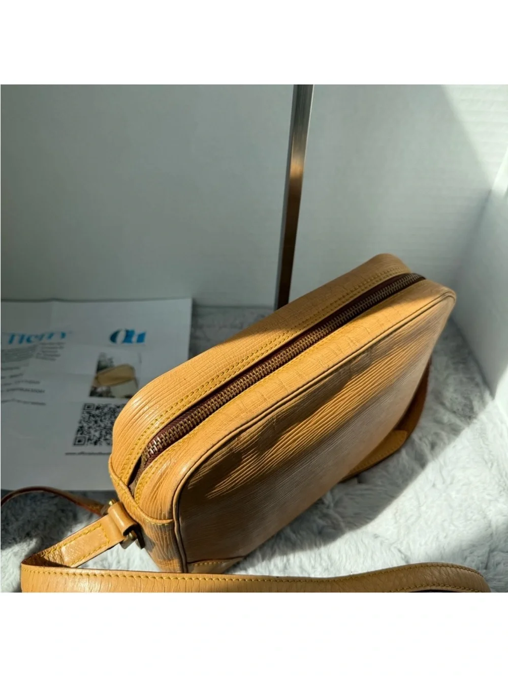 Louis Vuitton Brown Epi Leather Messenger Crossbody